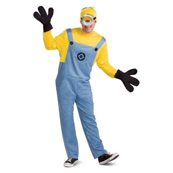 Adult Despicable Me 2 Minions Deluxe Halloween Costume M (38-40) | Target