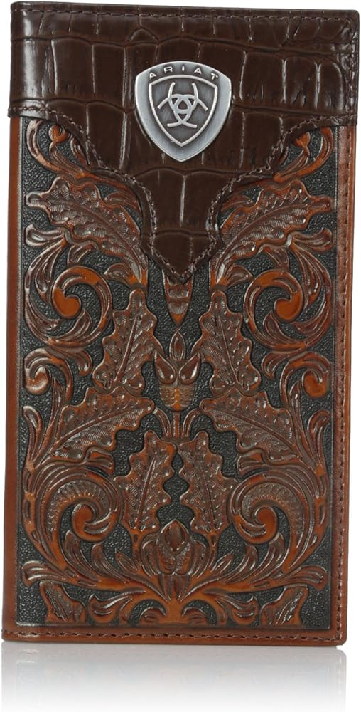 Ariat Men's Oak Embossed Rodeo Wallet | Amazon (US)