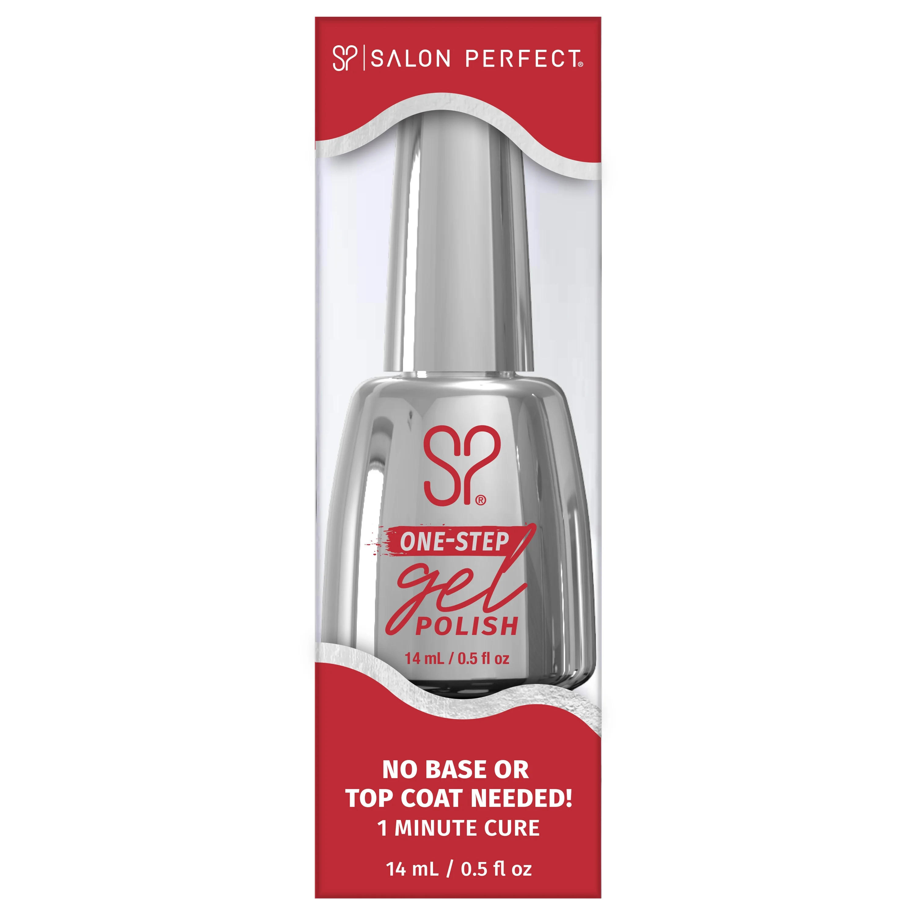 Salon Perfect One Step Gel Polish, Cherry Cola, 0.5 fl oz | Walmart (US)