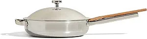 Our Place Titanium Always Pan Pro - 10.6” (2.8 Qt) No-Coating Nonstick Technology | Tri-Ply Tit... | Amazon (US)