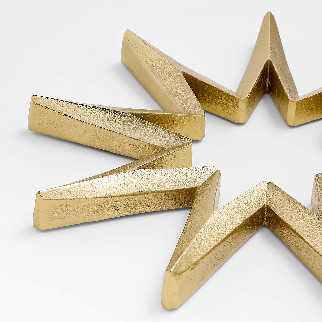 Star Gold Metal Trivet | Crate & Barrel | Crate & Barrel