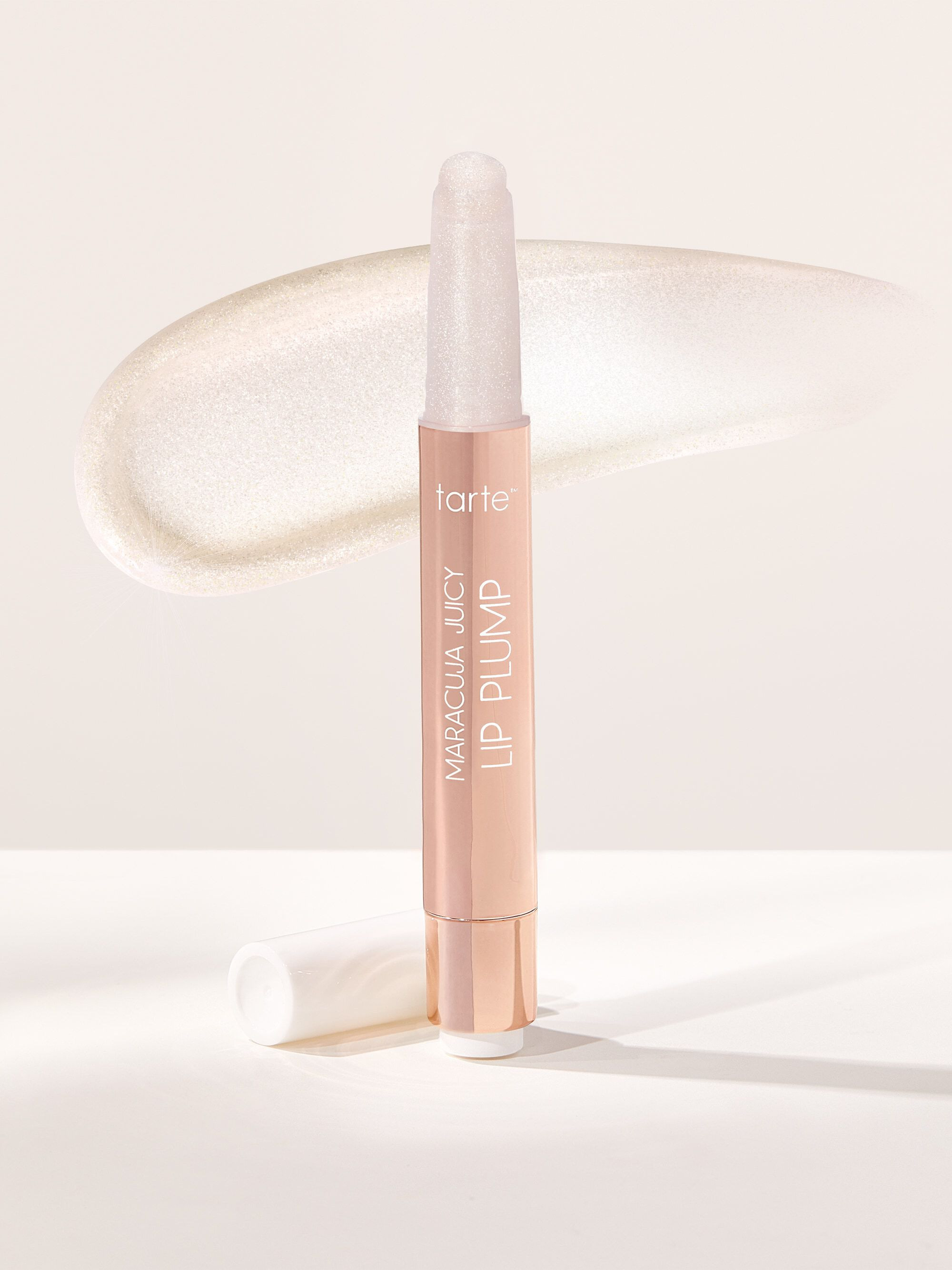 maracuja juicy shimmer glass lip plump | tarte cosmetics (Global)
