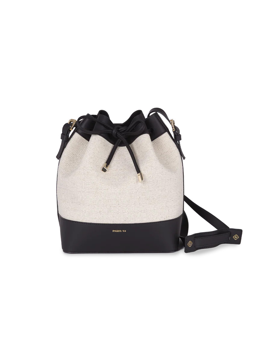 Mini Always Rafia & Black Bag by PARIS/64 | PARIS/64