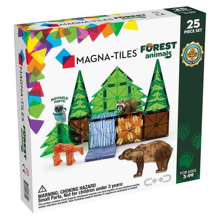Magna-Tiles Forest Animals | Target