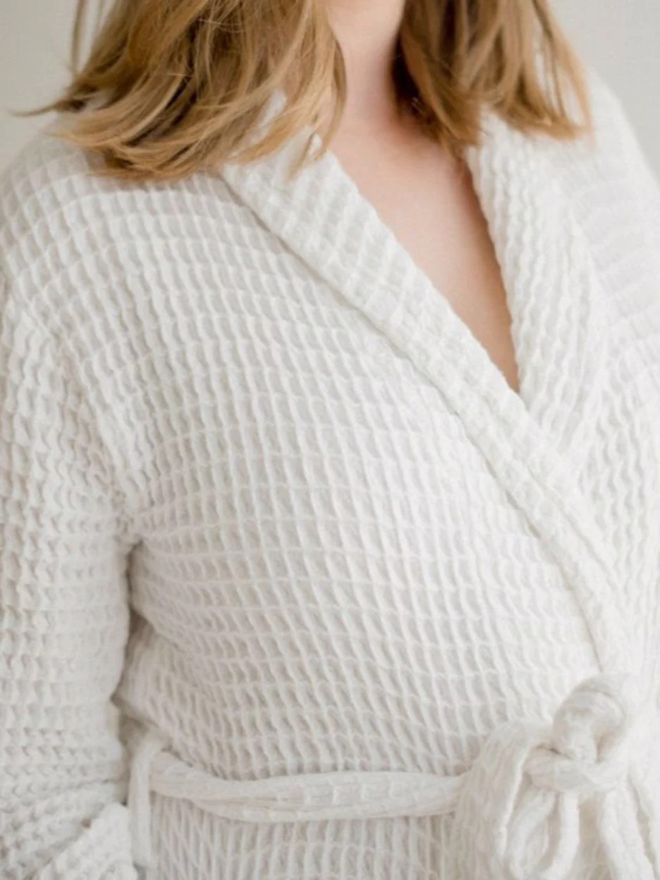 Waffle Knit Robe | One Wednesday