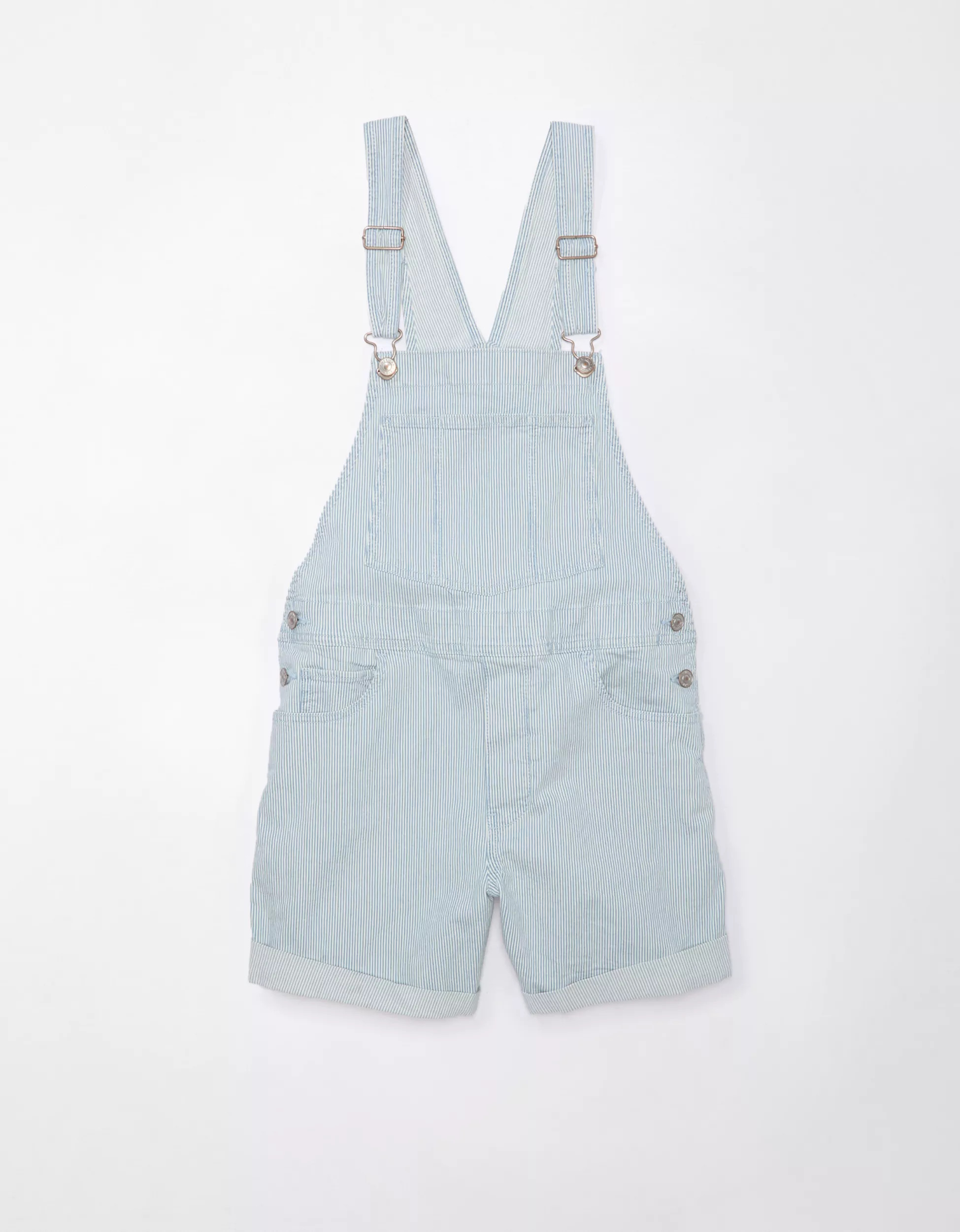 AE Railroad Baggy Overall Shorts | American Eagle Outfitters (US & CA)