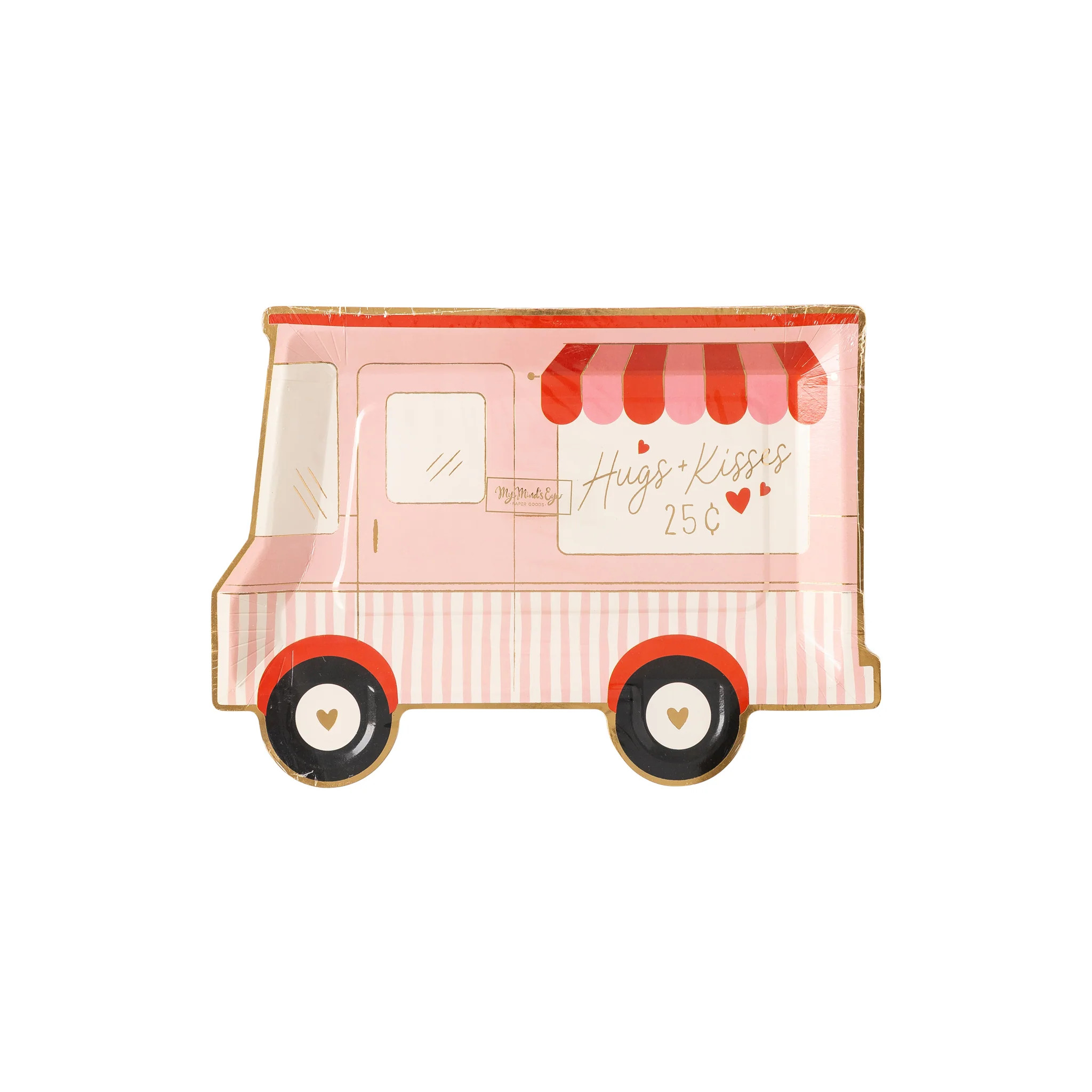 Valentine Truck Shaped Plate | My Mind's Eye