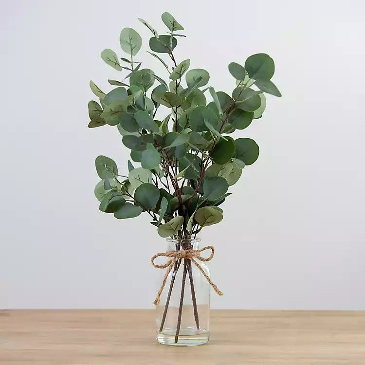 Eucalyptus and Twine Greenery Arrangement | Kirkland's Home