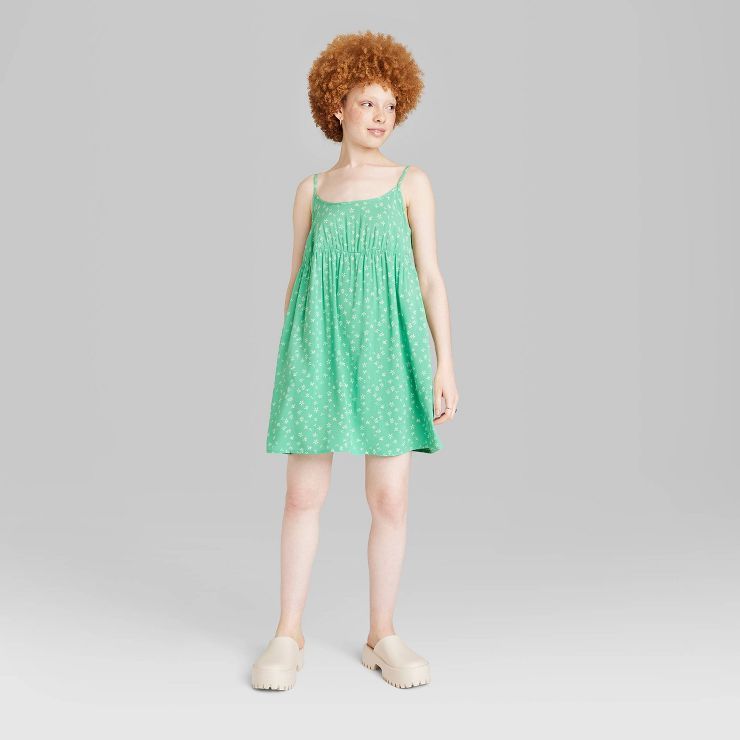 Women's Sleeveless Woven Babydoll Dress - Wild Fable™ | Target