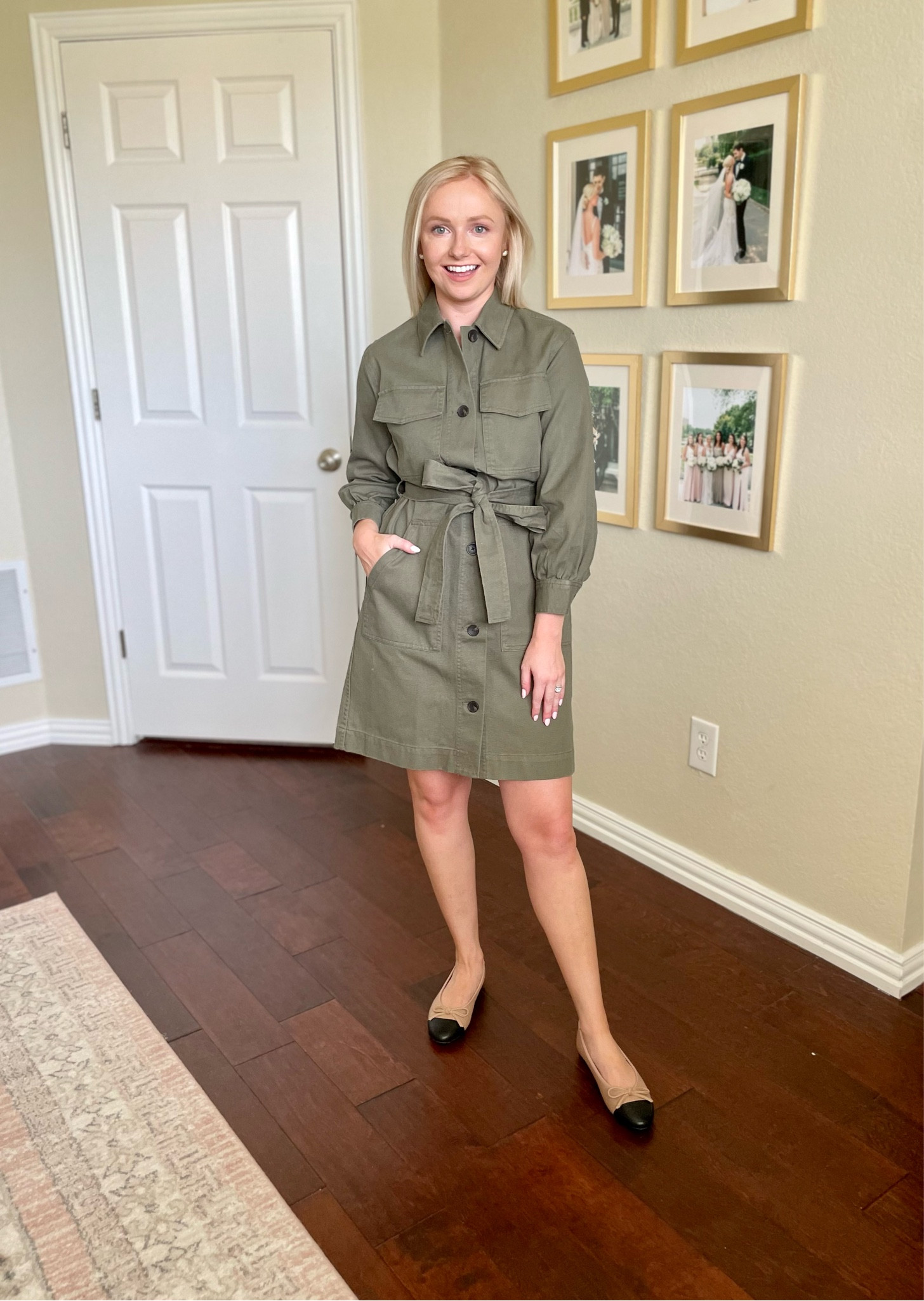Wearing an XS | utility dress, olive green dress, work dress, fall dress 

#LTKFind #LTKSeasonal #LTKstyletip
