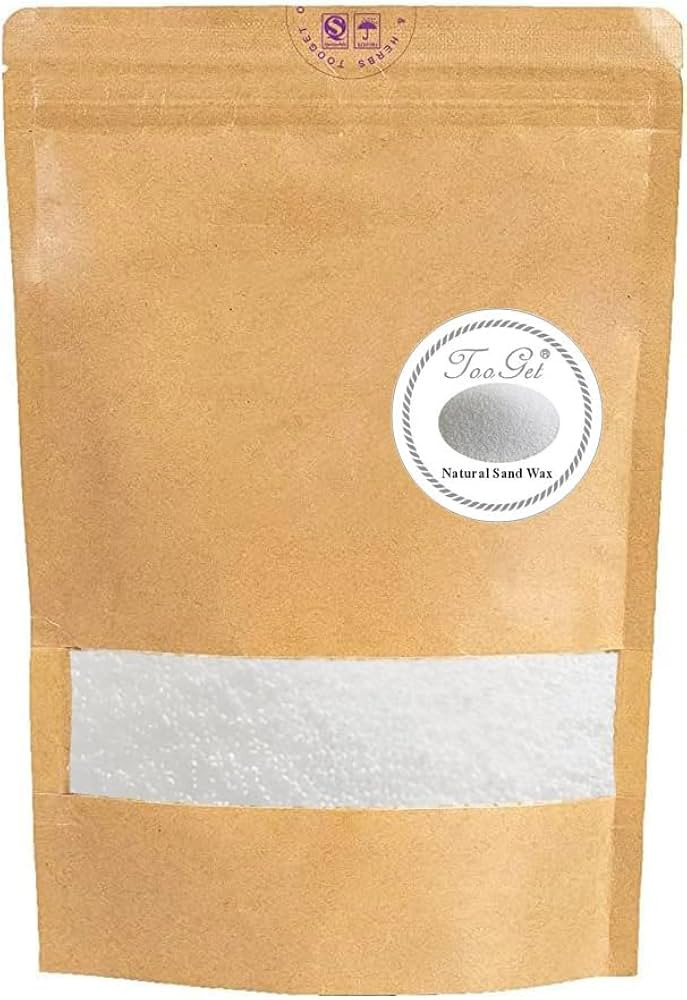 TooGet 400G Pearled Candle, Sand Candle Refillable Unscented Non Toxic Long Time Lasting Powder C... | Amazon (CA)