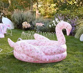 LoveShackFancy  Inflatable Swan Pool | Pottery Barn Kids
