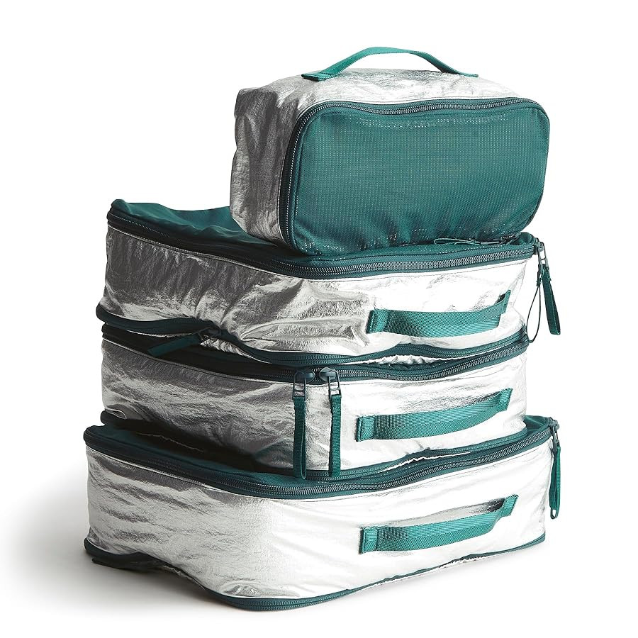 Vera Bradley Women's Ripstop Polyester Packing Cube Set | Amazon (US)