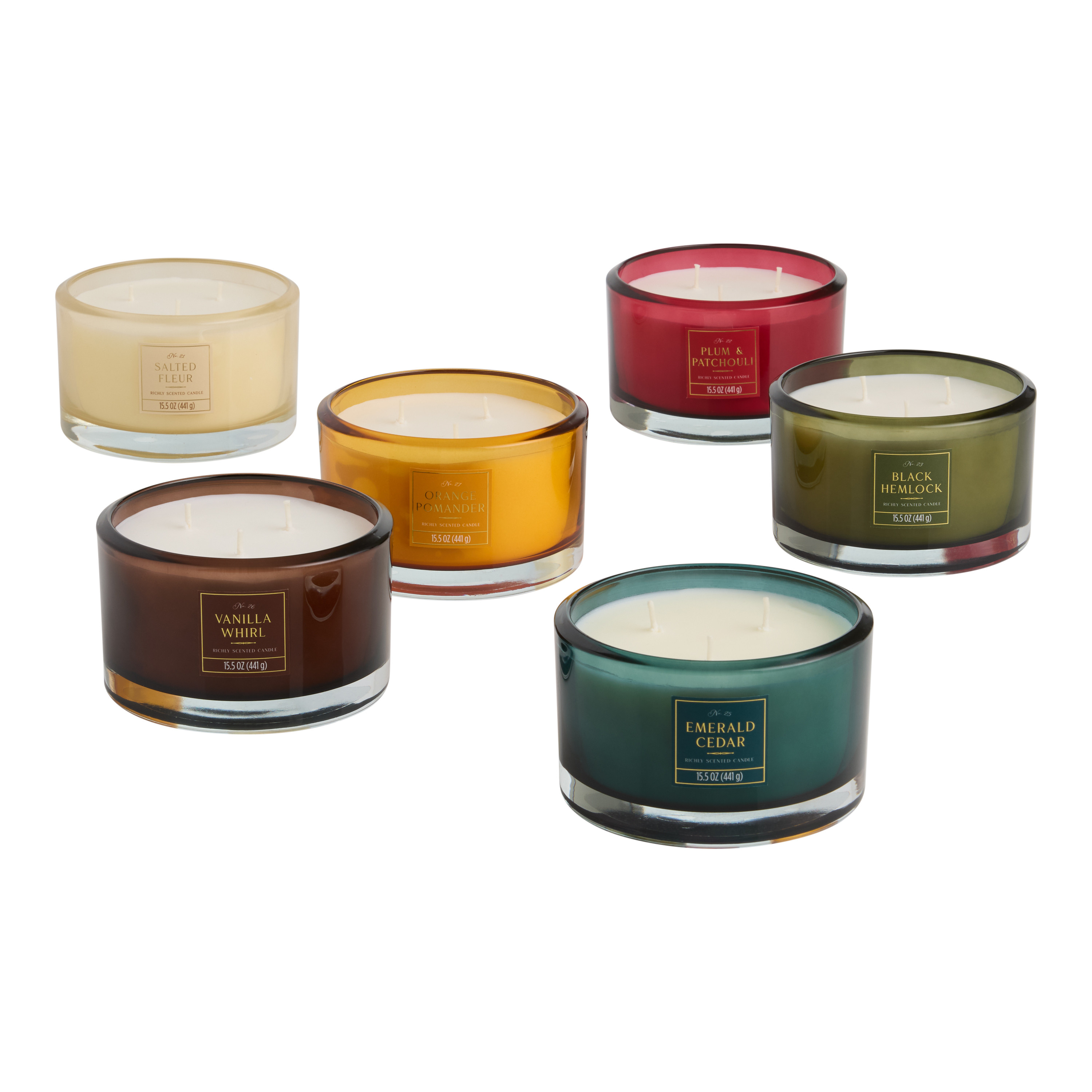 Luna 3 Wick Scented Candle | World Market