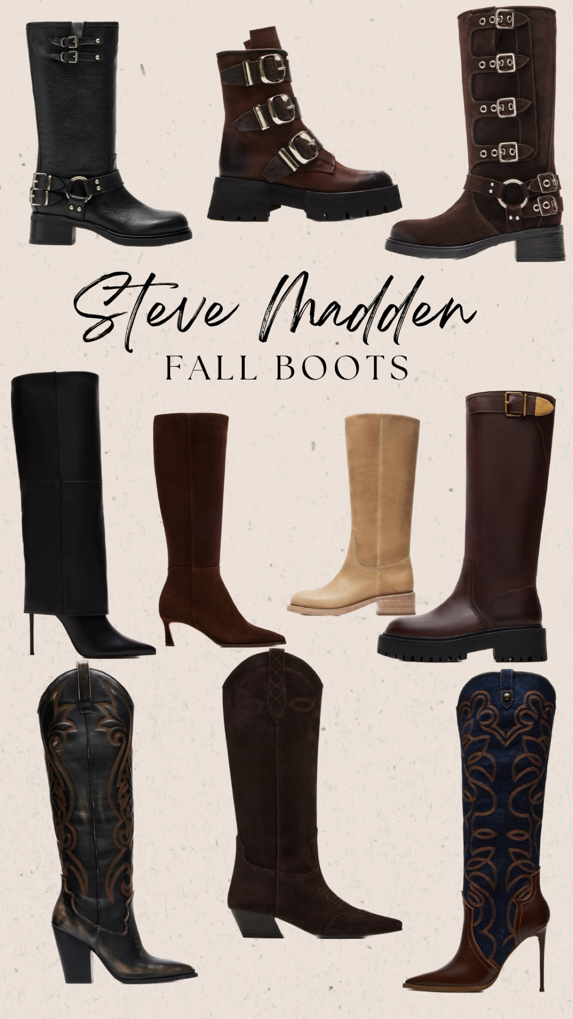 Fall Haul: Steve Madden Boots



#LTKShoeCrush