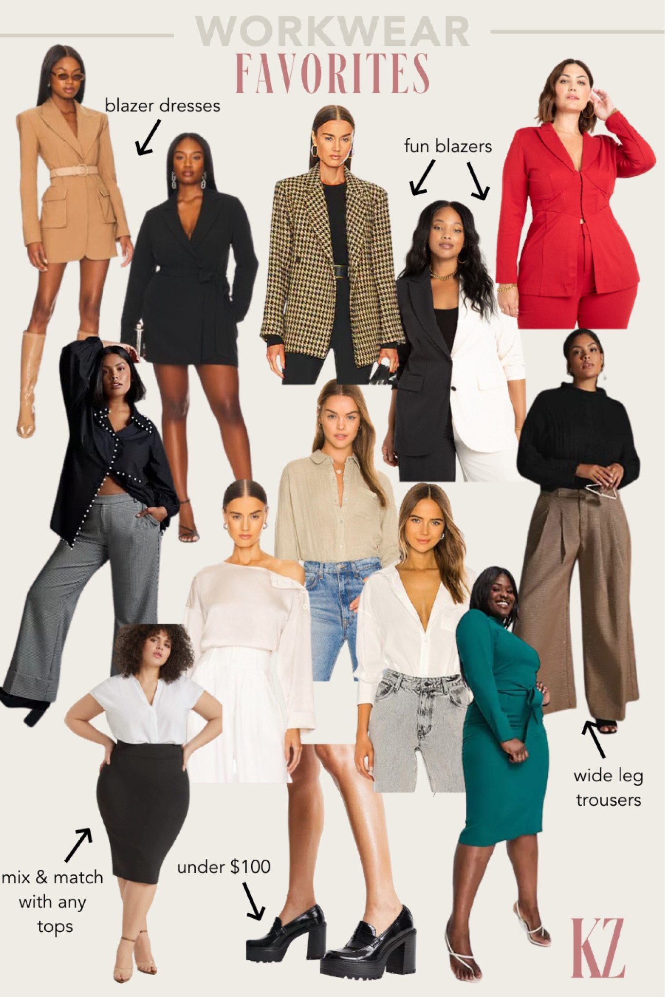 Workwear outfits - work outfits - business casual - office fashion - work blazers - work tops - work pants - plus size work - curvy girls - size inclusive - work skirts - work pants - trousers outfit - trouser pants outfit - revolve dresses - blazer dress - fall wedding guest dresses - winter wedding guest dress - black blazer - plaid blazer - black loafers - fall staples - realtor outfits - interview looks - sweater dress - midsize curvy plus size finds 


#LTKSeasonal #LTKcurves #LTKworkwear