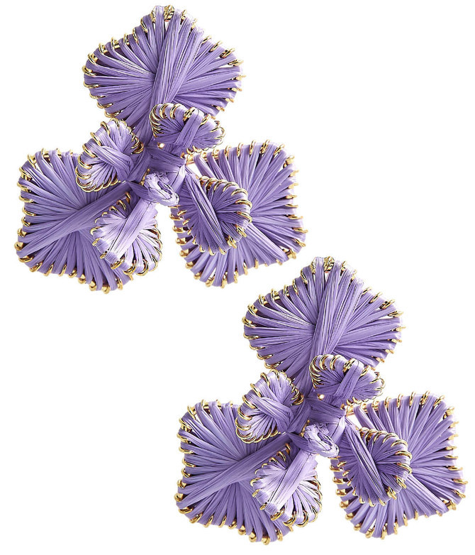 Kaia - Raffia Flower Earring | Lisi Lerch Inc