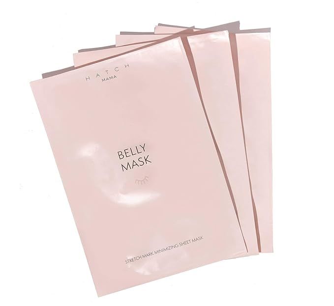 HATCH Mama - Natural Belly Mask Stretch Mark Targeting Sheet Mask | Non-Toxic, Plant-Derived, Mam... | Amazon (US)