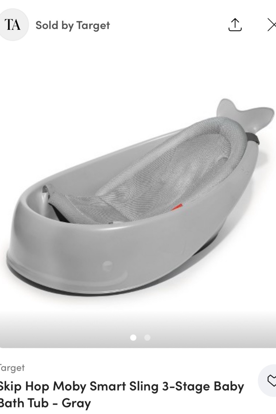 Skip Hop baby tub

#LTKBump #LTKBaby #LTKGiftGuide