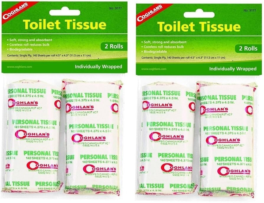 Coghlan's 9177 Toilet Tissue - 4 Pack | Amazon (US)