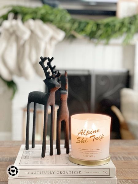 Little reindeer add the perfect coffee table touch 

#LTKSeasonal #LTKHoliday