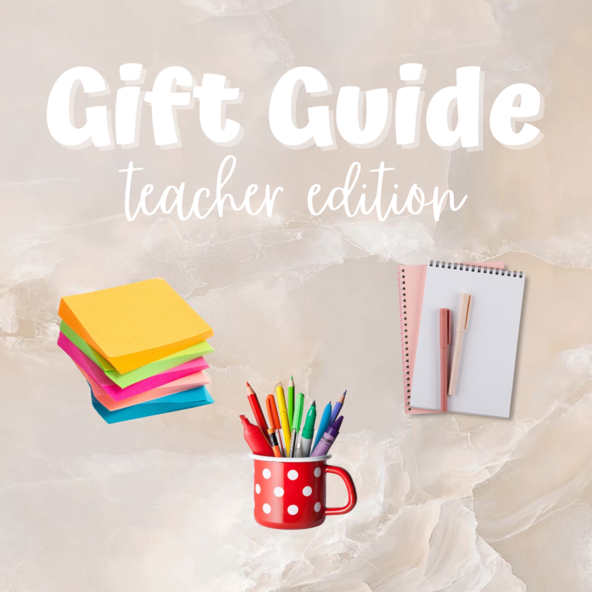 The perfect gifts for any teacher you’d like to show appreciation to! ✨💓

#LTKHoliday #LTKfindsunder100 #LTKGiftGuide
