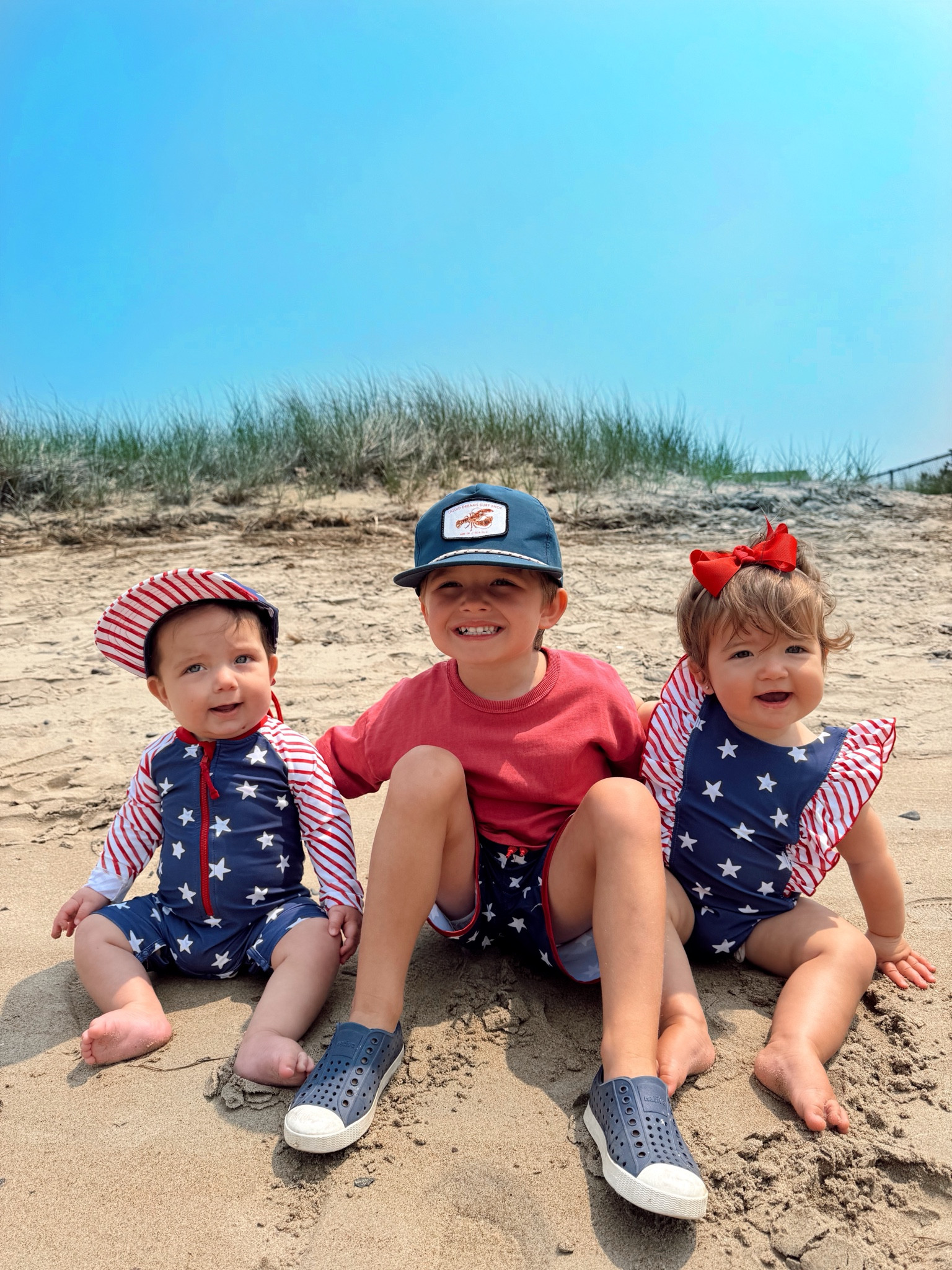 4th of July matching swimsuits! Ah cannot believe how fast these are selling out!! 

Code “MOLLYW20” gets you 20% off sitewide until 6/14

#LTKSummerEdit #LTKSaleAlert #LTKBaby