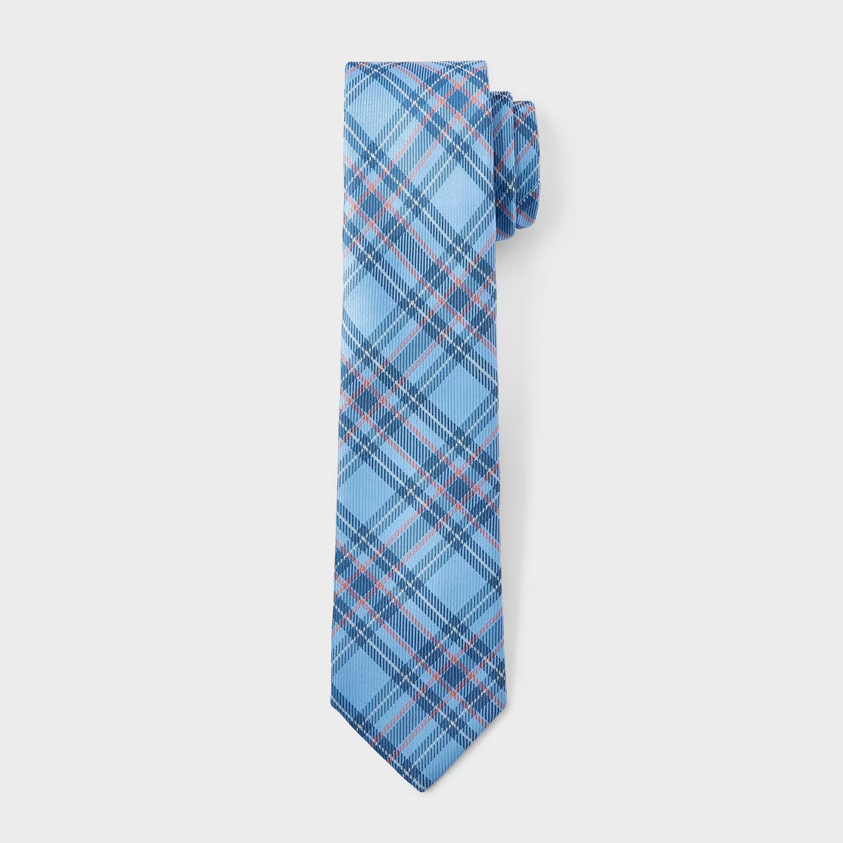 Men's Plaid Neck Tie - Goodfellow & Co™ Blue | Target