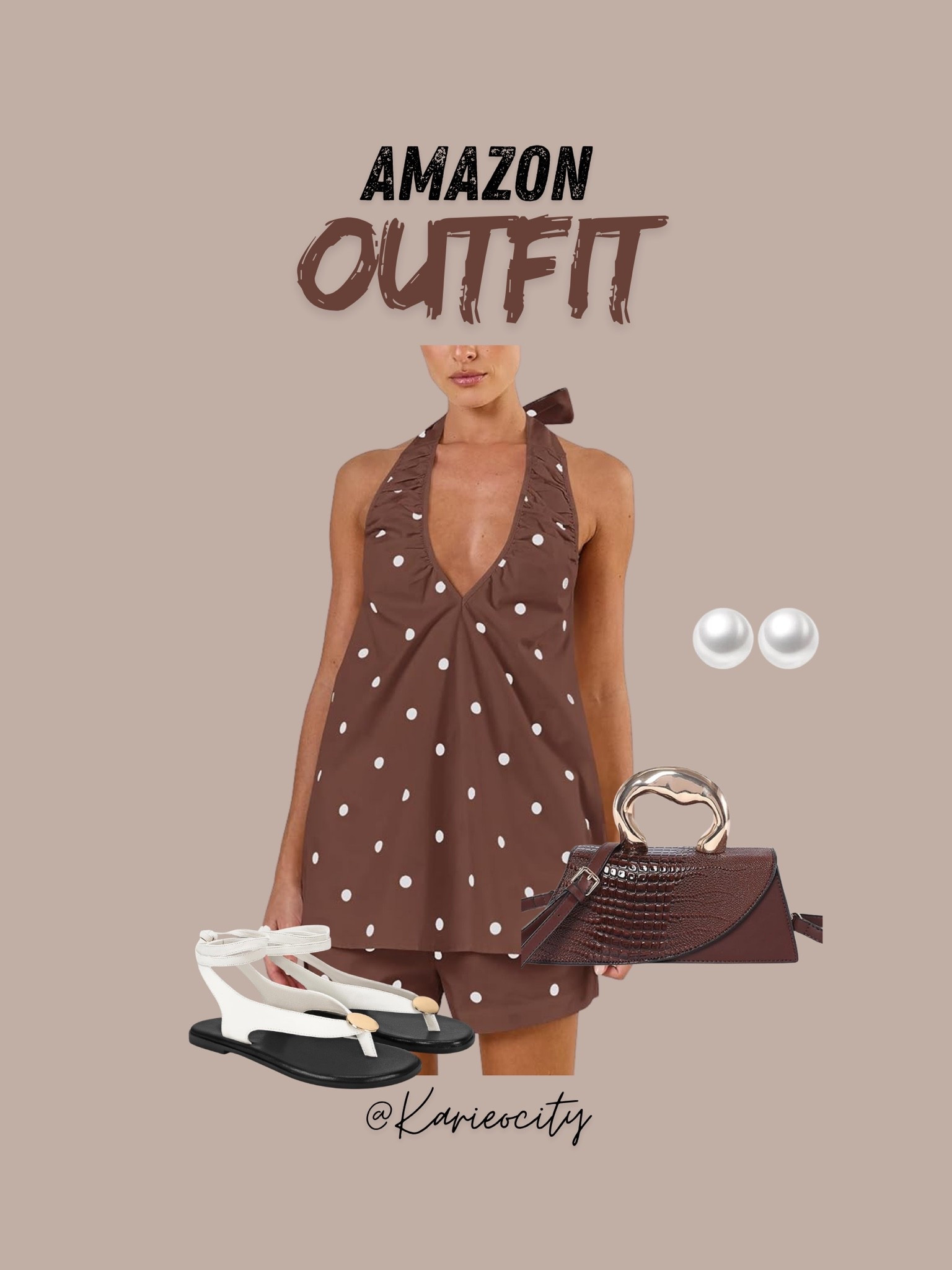 Amazon outfit I’m loving 🤎

Amazon Outfit// Amazon Fashion// Amazon Finds// Polka dot Outfit// Polka Dot 2 piece outfit// Summer Outfit// Summer Fashion

#LTKootd #LTKTravel