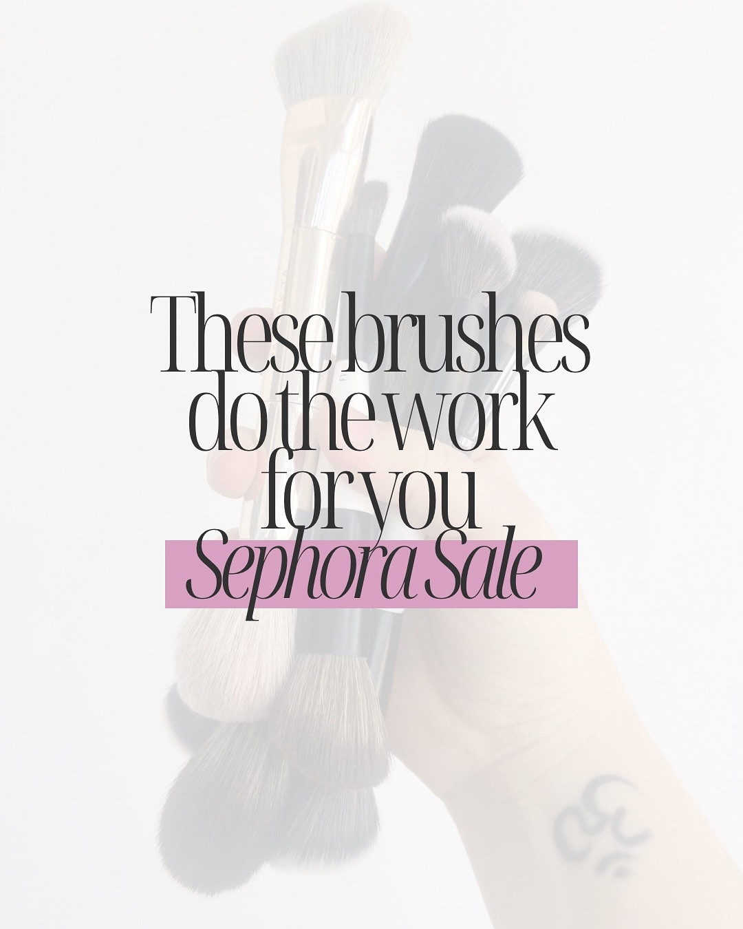 These are the only makeup brushes I’d repurchase.

I’m talking multi-taskers, power blenders, and the one extra tool that instantly elevates everything.

No fluff, no filler—just the essentials that actually make your makeup better.

If I had to start my brush kit from scratch during the Sephora sale… this would be it.

What are some of your favorites? Did I miss your favorites? 

Save it for your next haul—you’ll use every single one.

Brushes
@makeupbymario F2, F2, F4
@patricktabeauty blush brush 
@itcosmeticsca complexion #7 and #10
@shiseido eyelash curler