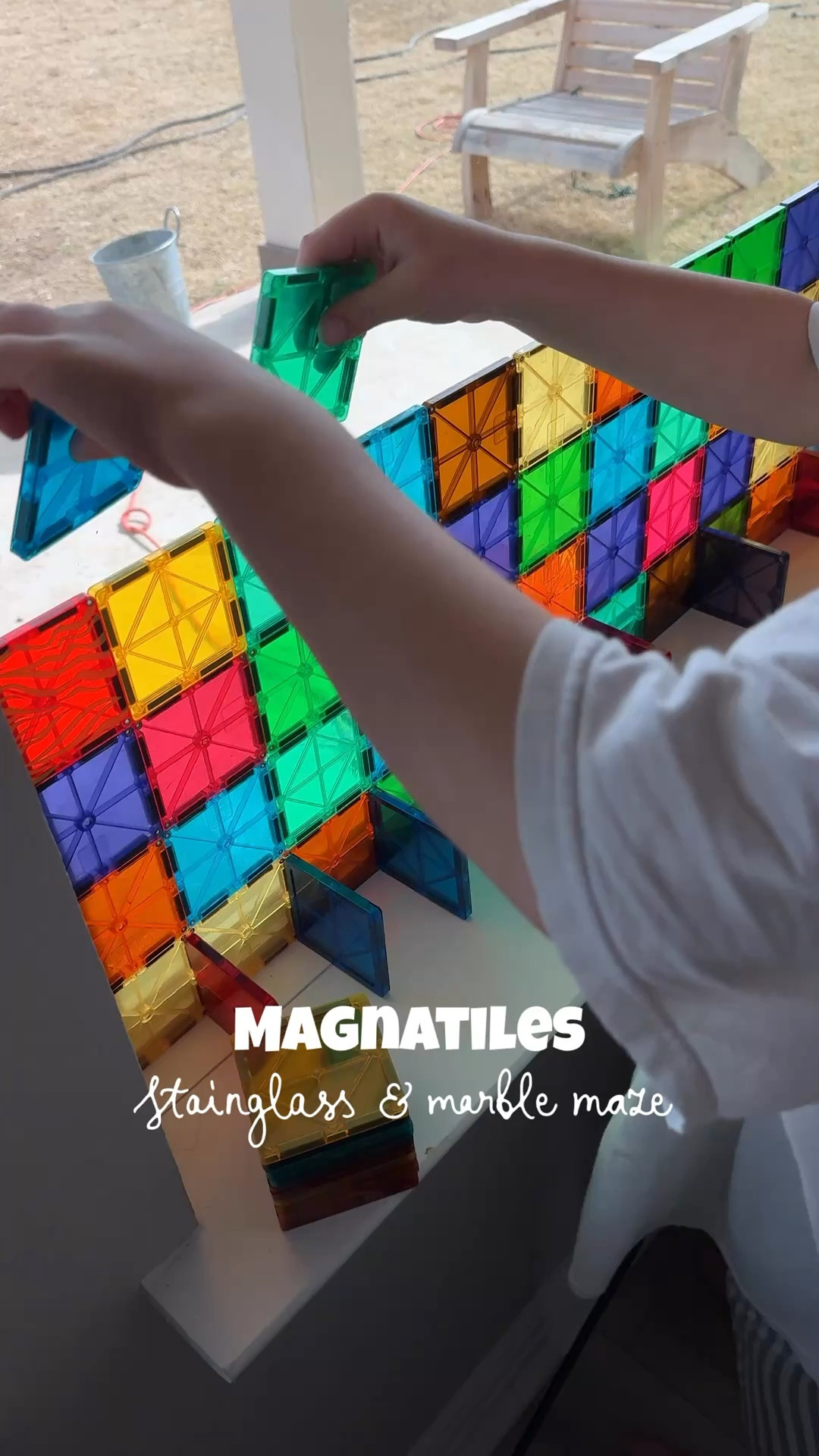 Building fun for hours 
#magnatiles #building #buildingblocks #magnetictiles

#LTKSpringSale #LTKBaby #LTKKids