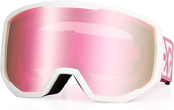 EXP VISION Ski/Snowboard Goggles for Men Women, OTG Snow Goggles Anti Fog UV Protection | Amazon (US)