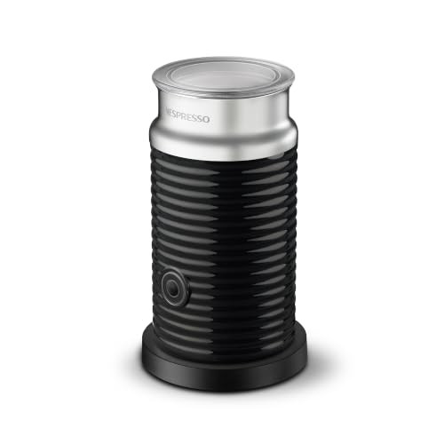 Nespresso Aeroccino 3 Milk Frother, Black, Steel | Amazon (US)