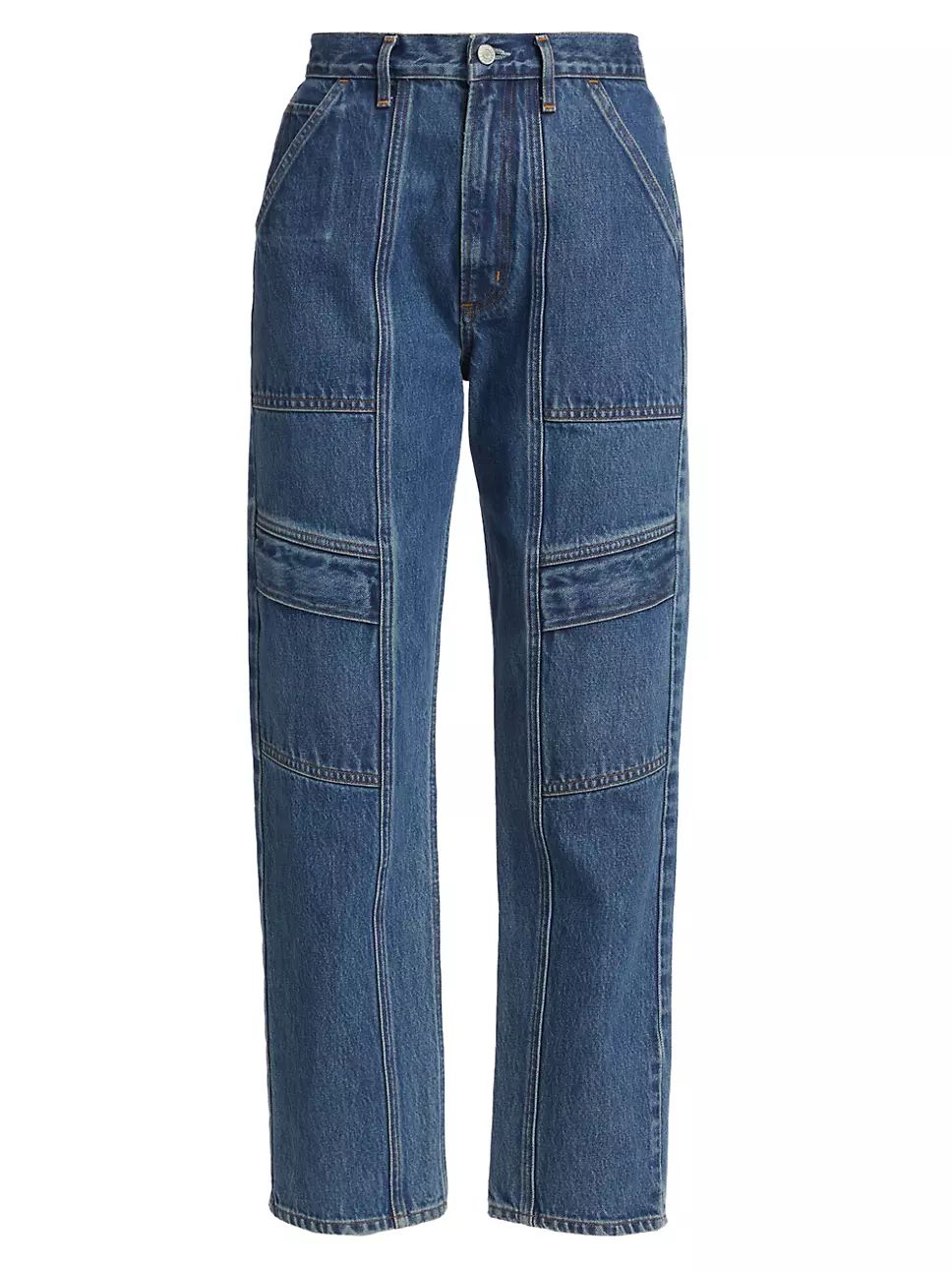 Agolde Cooper Straight-Leg Cargo Jeans | Saks Fifth Avenue