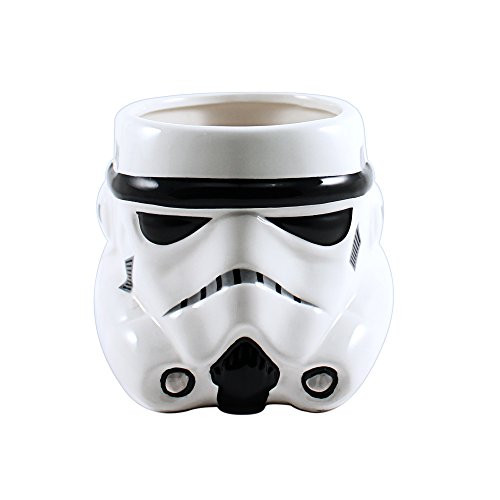 Star Wars SW9895 Episodes 1-6 Storm Trooper Big Face 3D Sculpted Ceramic Mug, 20 oz, White | Amazon (CA)