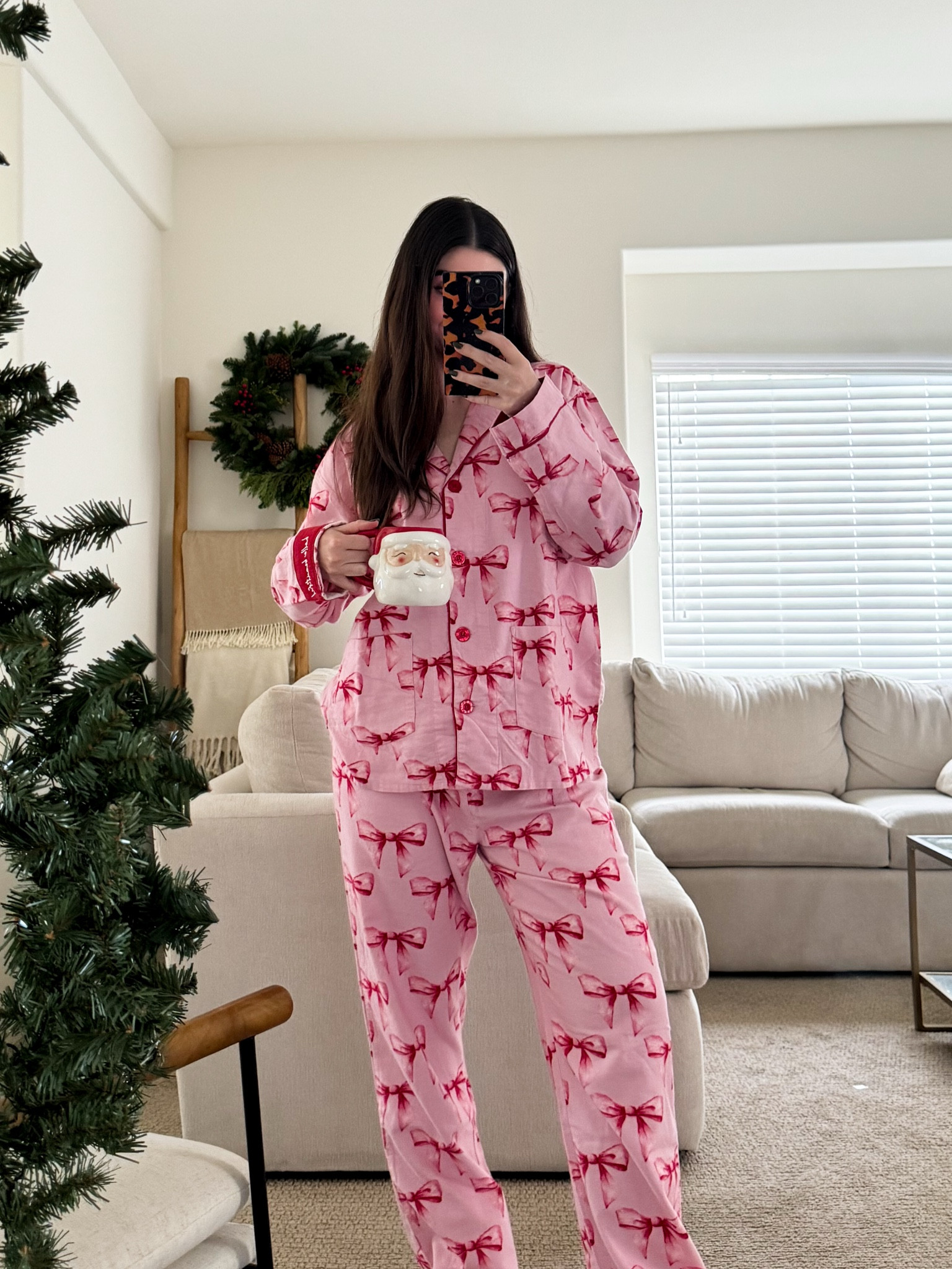 Cutest Christmas pjs - bow pajamas , ribbon pajamas , holiday pajamas , pjs , Christmas pajamas 

#LTKFindsUnder100 #LTKHoliday #LTKGiftGuide