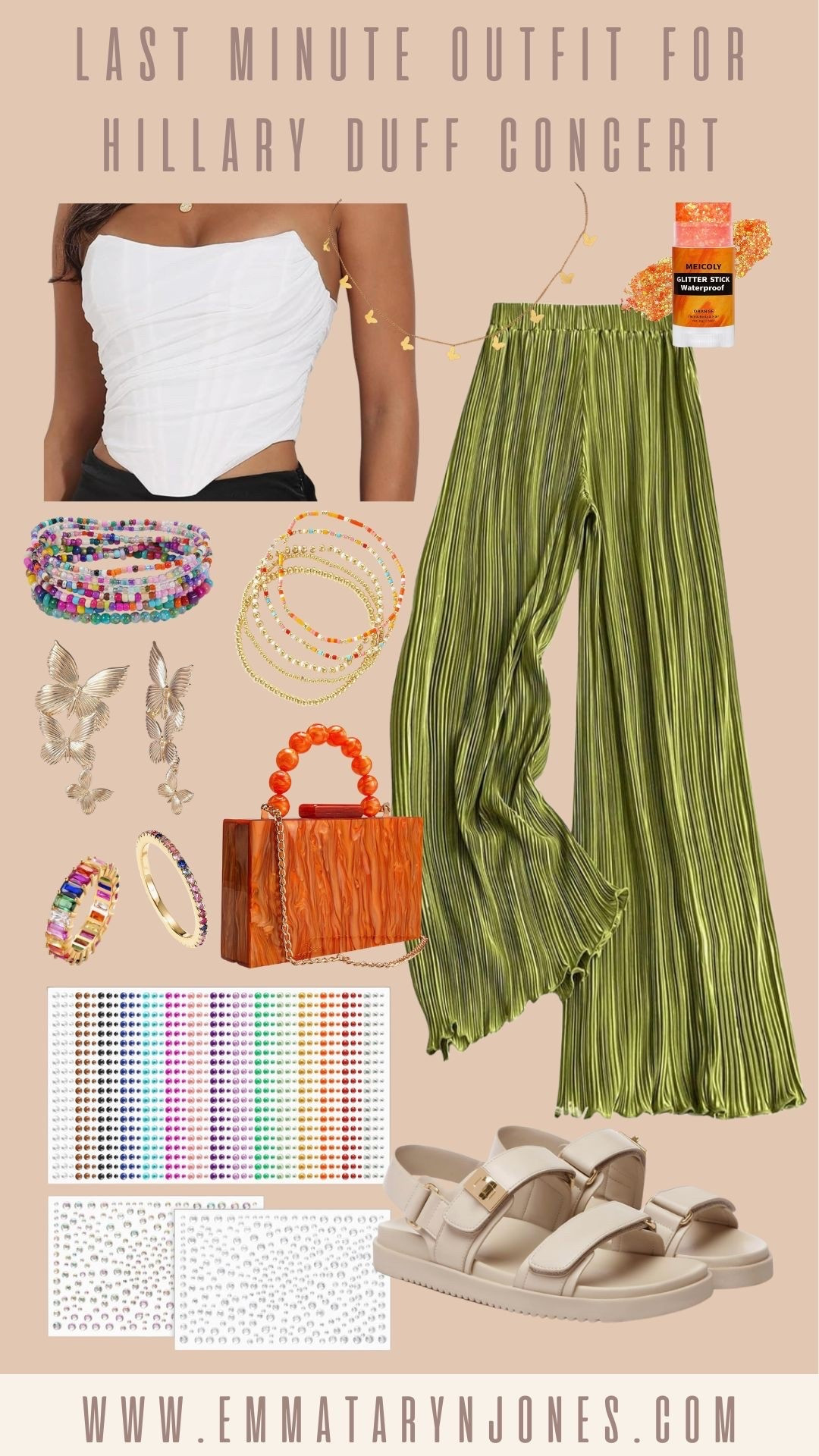 Last minute outfit for the Hillary Duff concert / Hillary duff concert / concert outfit idea / y2k concert look / easy concert outfit

#LTKMidsize #LTKSeasonal #LTKgrwm