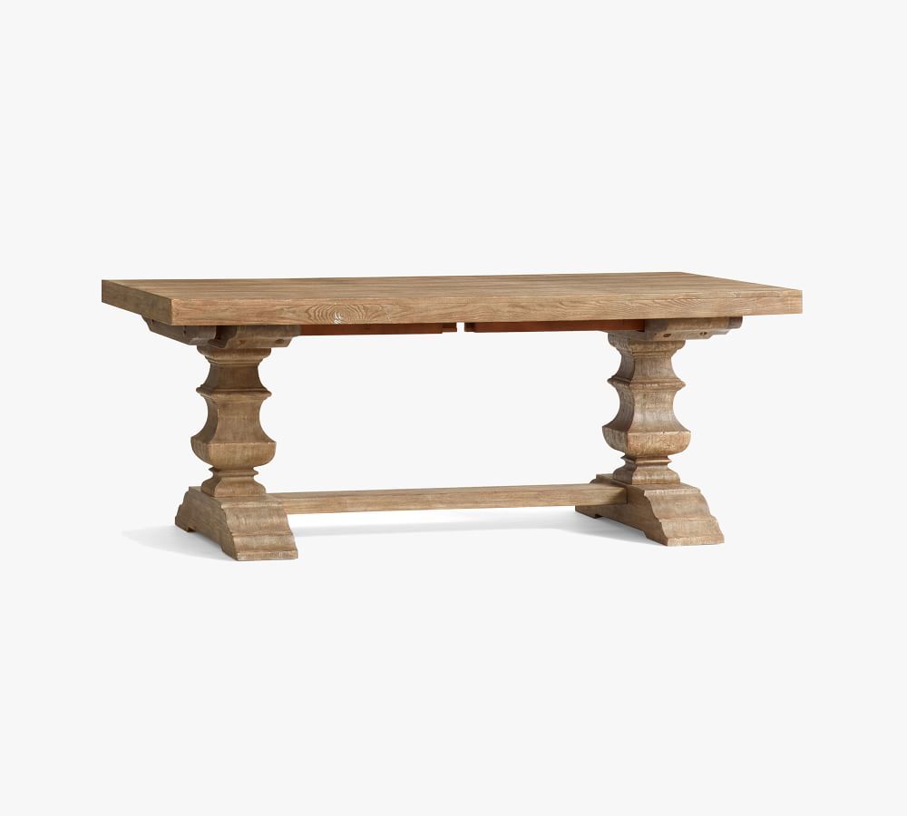 Banks Extending Dining Table, Seadrift, 76&amp;quot; - 112&amp;quot; L | Pottery Barn (US)