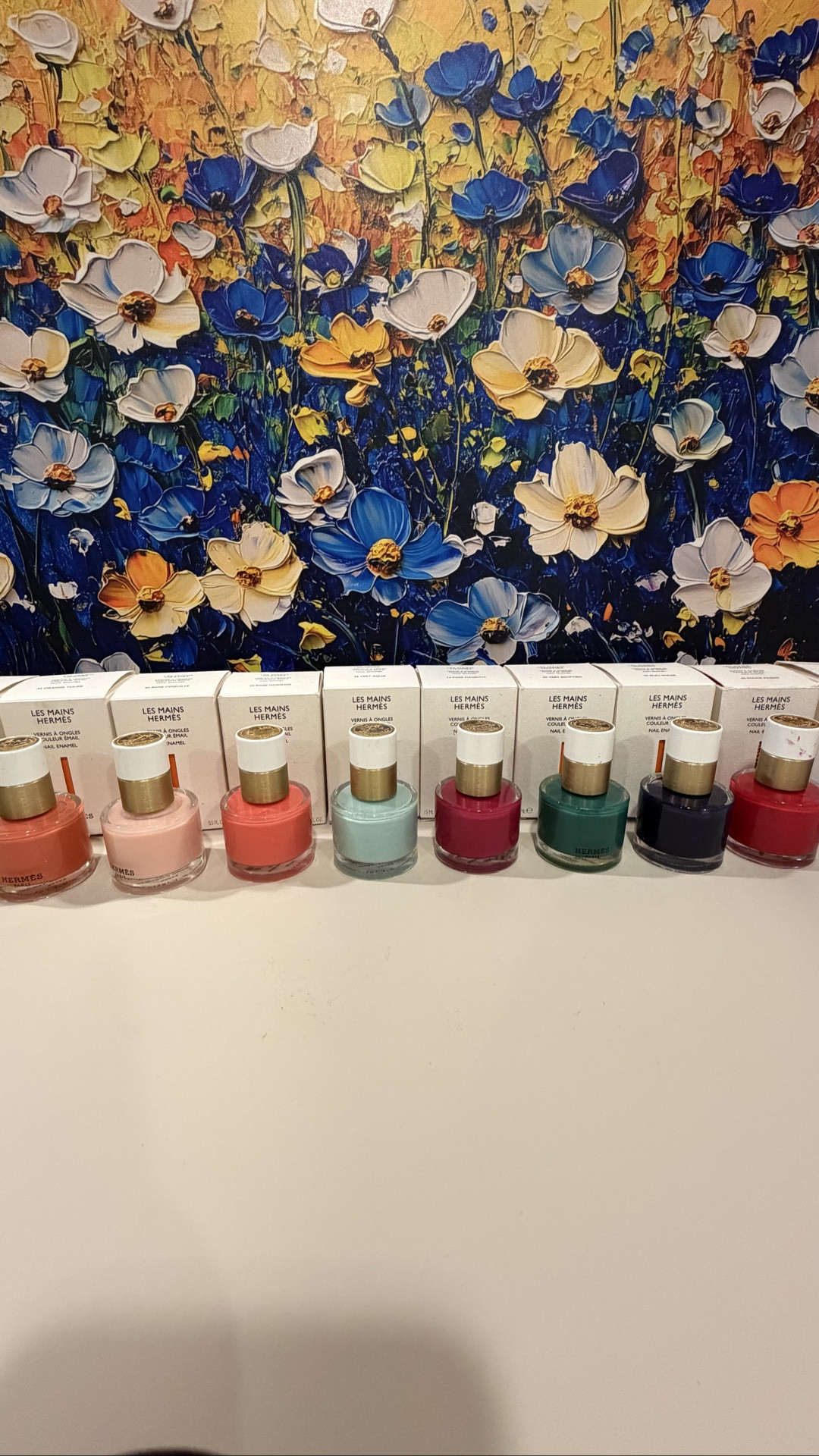 ✨ Hermès nail polishes have honestly become one of my favorite little luxury beauty splurges 💅🧡✨

Over the past year, I’ve slowly built a small collection of Hermès nail enamels… and the quality completely won me over. The colors feel sophisticated, unique, glossy, and somehow make every manicure look instantly elevated 👀✨

These are the shades I already own and genuinely LOVE:

💛 22 Jaune Pollen
🧡 32 Orange Tulipe
🌸 03 Rose Coquille
🌷 30 Rose Horizon
🩵 26 Vert Aqua
💖 74 Rose Magenta
🌿 65 Vert Egyptien
💙 96 Bleu Encre
❤️ 66 Rouge Piment
💜 44 Iris Violetta

The formula applies beautifully, looks incredibly polished, and feels worth the extra luxury beauty expense if you love unique statement shades ✨

And now… Hermès just released 4 new Summer 2026 shades that are VERY tempting 👀☀️

🤎 Brun Bistre
💙 Bleu Cyanee
❤️ Rouge Exotique
🧡 Orange Brule

I haven’t bought the new shades yet… but I already added the links because I know some of you will probably fall in love with them too 😅✨

Honestly, Hermès somehow makes nail polish feel like fashion accessories for your hands 💅👜

#LTKselfcare #LTKBeauty #LTKdayinmylife
