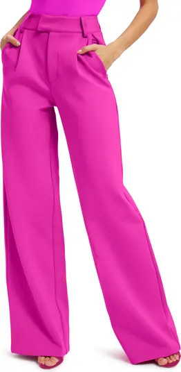 Scuba Pleated Trousers | Nordstrom