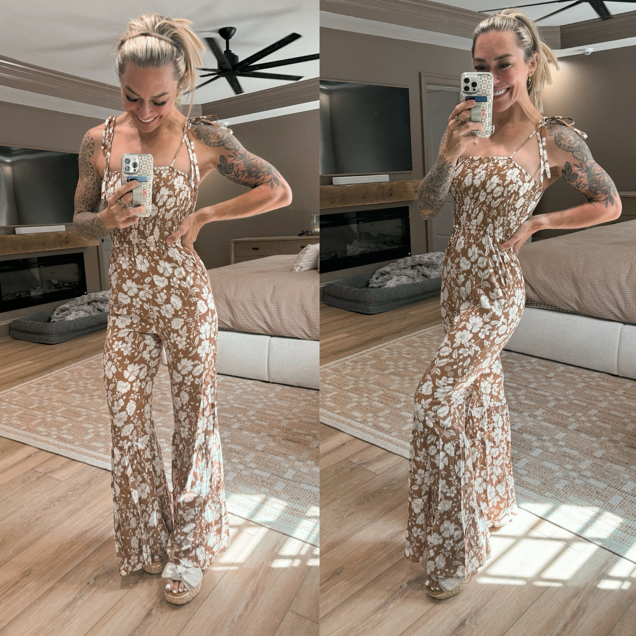 Obsessed w/ this jumpsuit — 🤤 in the S! today is PINK LILY SALE DAY🌿✨🤍 take an extra 30% off w/ my code HOLLEY30🫶🏼 so many cutie finds for summer!! 

Cute outfit / date night / wedges / ootd / outfit inspo / Holley Gabrielle 

#LTKStyleTip #LTKFindsUnder50 #LTKFindsUnder100