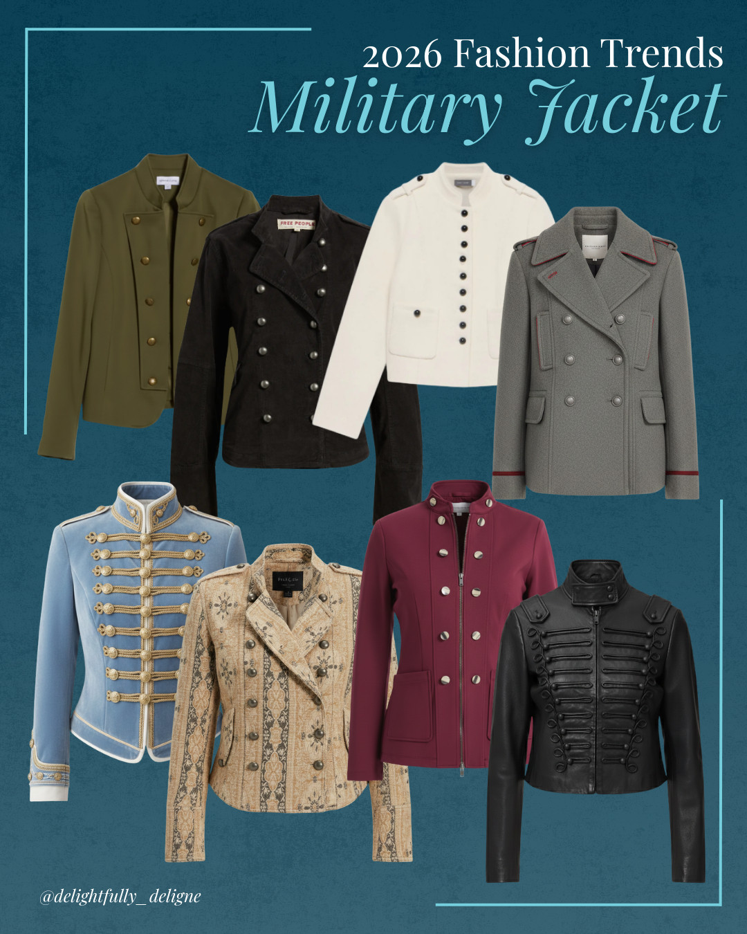 The military jacket defines the 2026 fashion trend landscape, balancing heritage structure with contemporary styling. 

 #LTKgrwm #LTKootd #LTKOver40