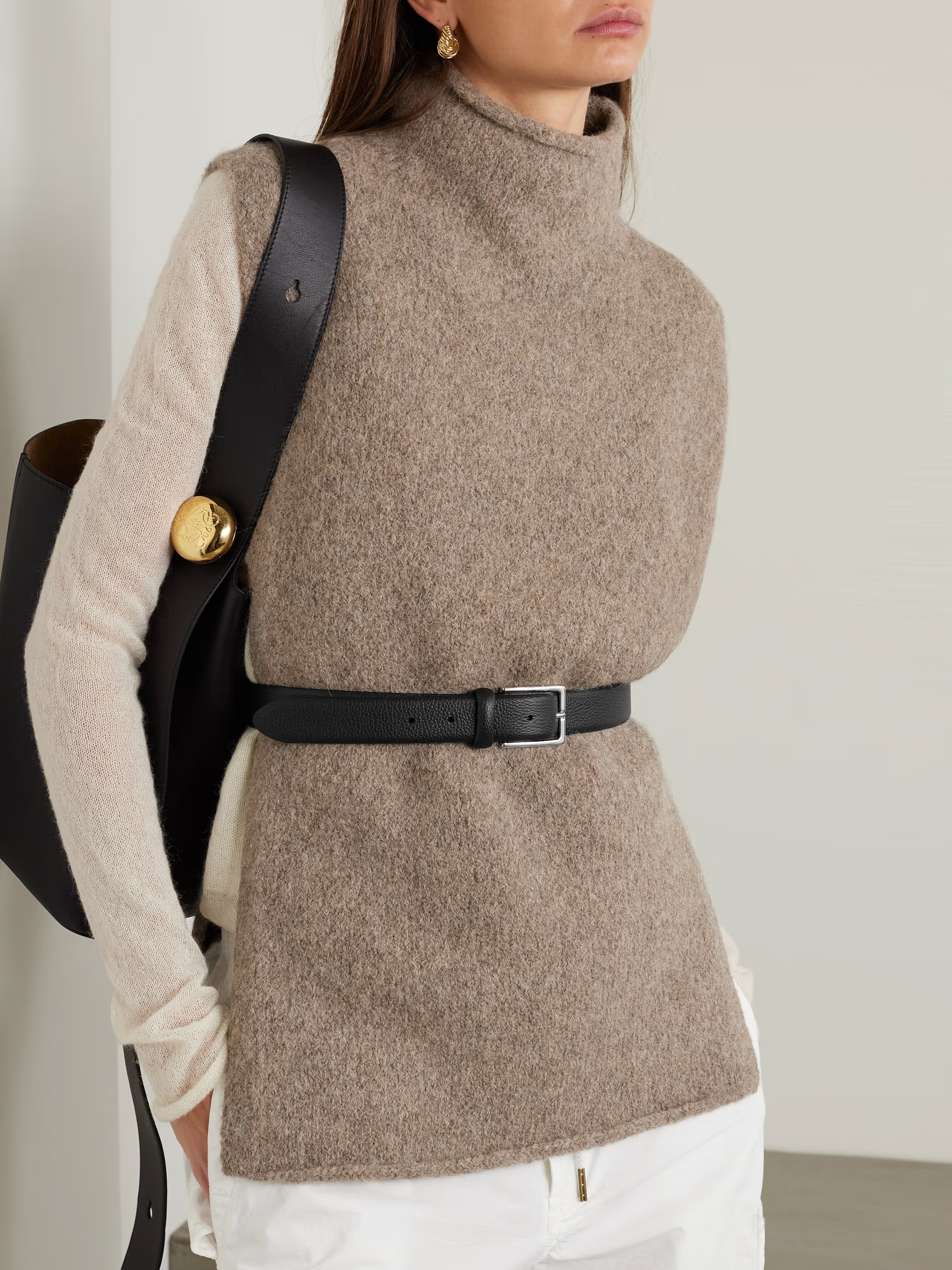 Textured-leather belt | NET-A-PORTER (UK & EU)