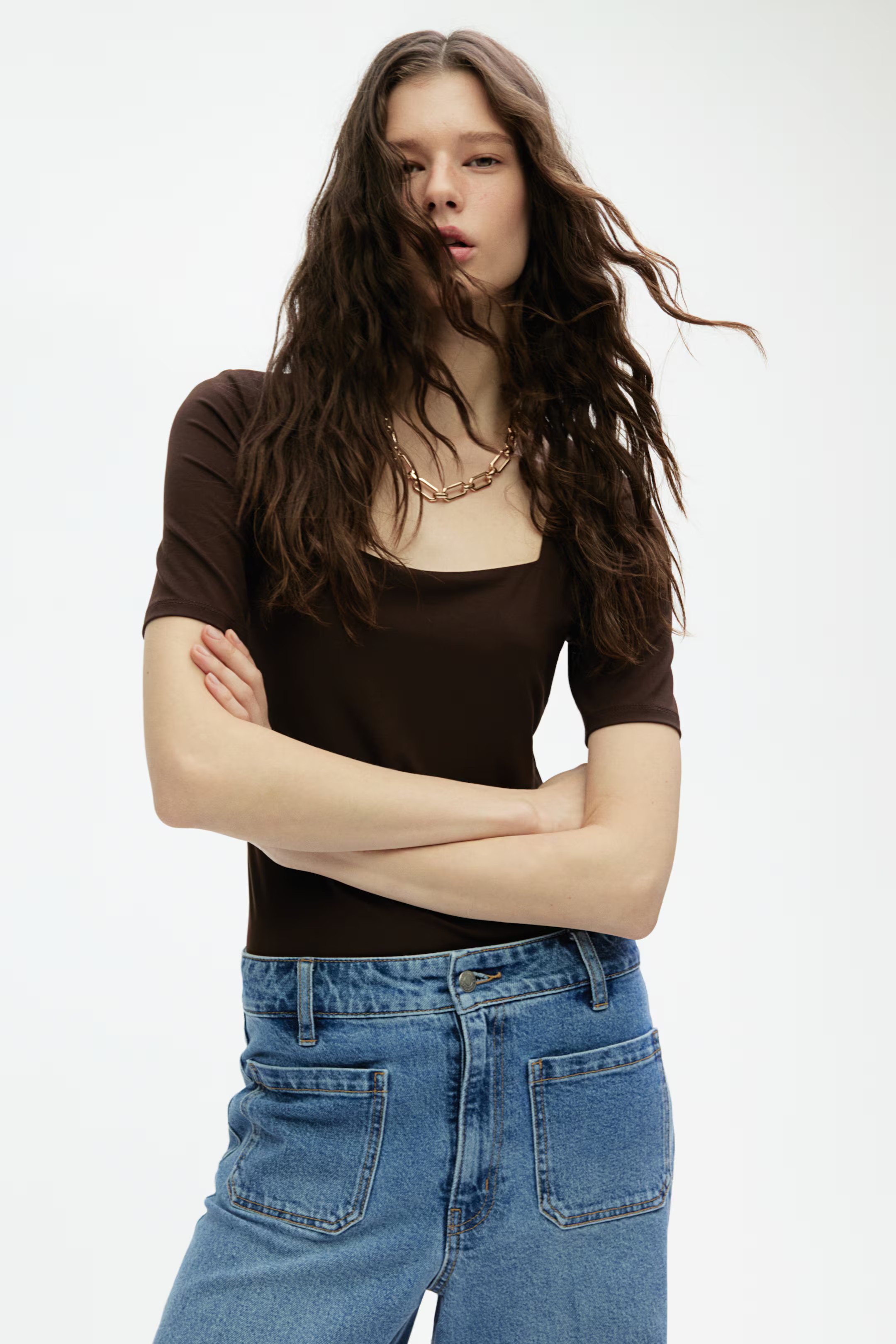 Square-neck Top | H&M (US + CA)