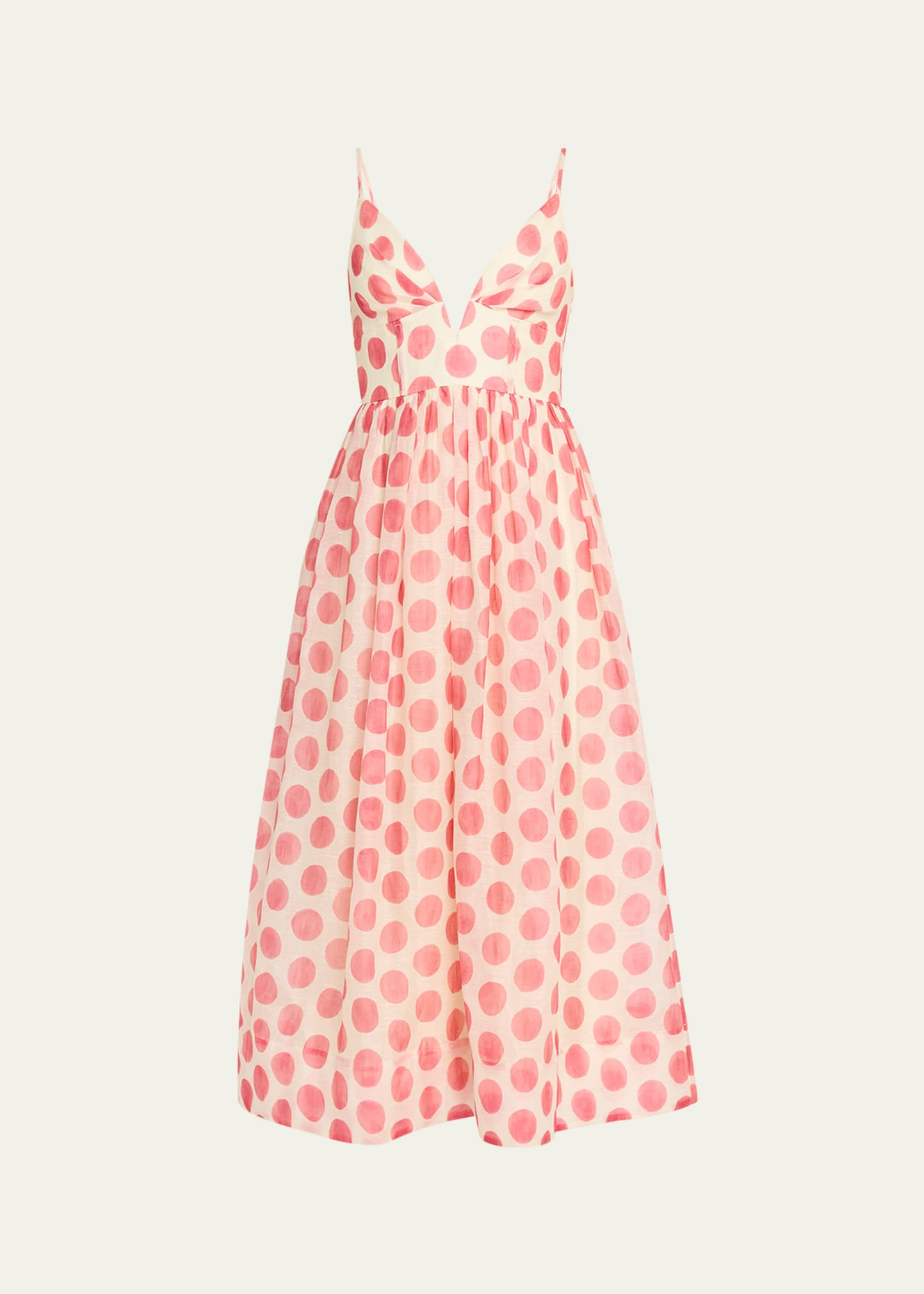 Cara Cara Pero Printed Sleeveless Midi Dress | Bergdorf Goodman