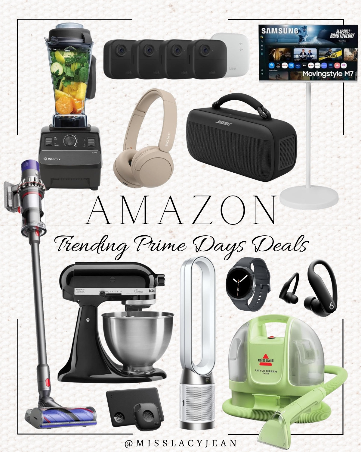 Trending deals on Prime Day include little green machine, smart watch, headphones, speaker, kitchen aide mixer, tile trackers, Vitamix blender, cameras, and vacuum.

Deals, deal alert, Amazon prime day, prime day deals

#LTKSaleAlert #LTKHome #LTKselfcare