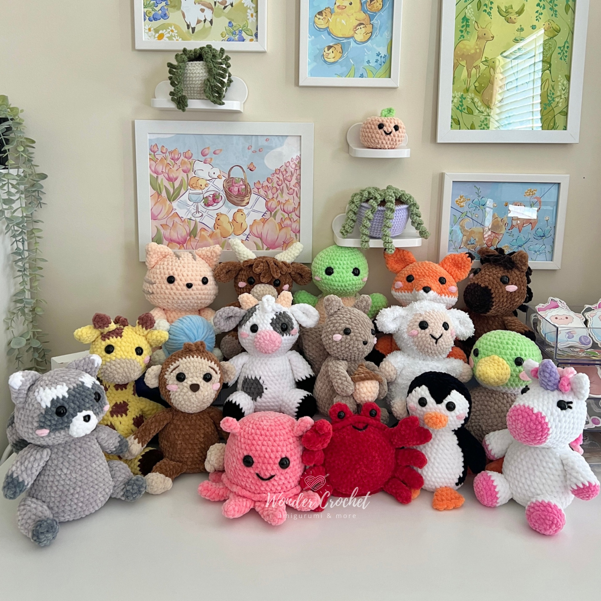Crochet animal plushies 🥰🧶 

#LTKGiftGuide #LTKHome