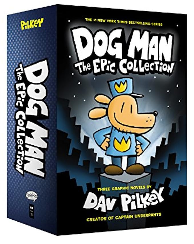 Dog Man: The Epic Collection: From the Creator of Captain Underpants (Dog Man #1-3 Boxed Set) | Amazon (US)