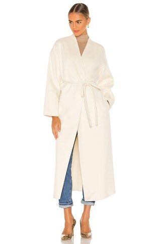ANINE BING Hunter Coat in White from Revolve.com | Revolve Clothing (Global)
