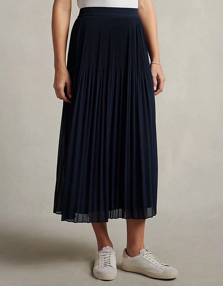 Dual-Pleat Skirt | Dresses & Skirts | The White Company | The White Company (UK)